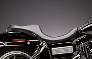 Asiento Le Pera Villain negro para motocicleta Harley-Davidson Dyna