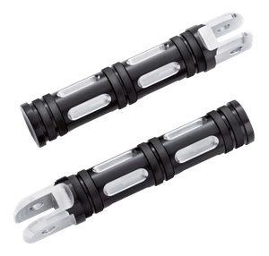 Estriberas Accent Cut instaladas en una Harley-Davidson Softail Milwaukee Eight