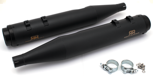 Silenciosos Redthunder Slip-On instalados en motocicleta Harley-Davidson Touring