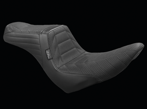 Asiento Le Pera Tailwhip negro para Harley-Davidson Low Rider y Sport Glide