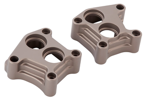 Tapas lifter block Arlen Ness instaladas en motor Twin Cam