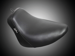 Asiento Le Pera Bare Bones negro para motocicleta Harley-Davidson Softail