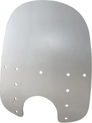 Parabrisas de plástico transparente para motocicleta Harley-Davidson modelo Fats