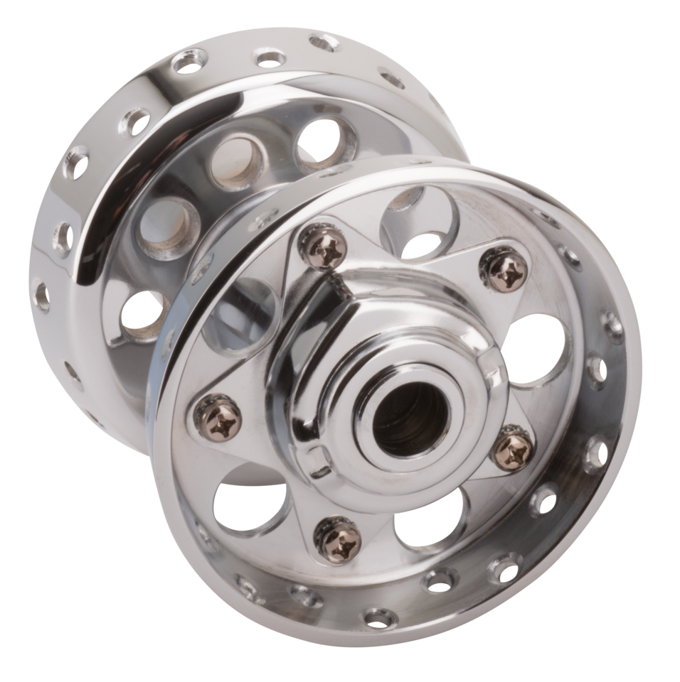 Buje de rueda estilo Bobber con rodamientos Timken