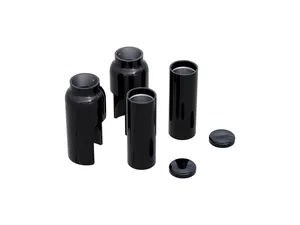 Kit completo de cubre horquilla mostrando las fundas protectoras para barras de horquilla