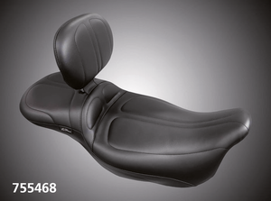 Asiento Le Pera Maverick Long Legs negro para motocicleta Harley Touring