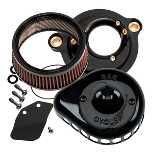 Kit filtro de aire Stealth Mini Lágrima S&S para Harley-Davidson