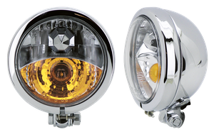 Faro circular auxiliar de 4.5 pulgadas con luz antiniebla integrada