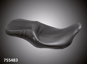 Asiento Le Pera Outcast 2 Up negro para motocicleta Harley-Davidson Touring