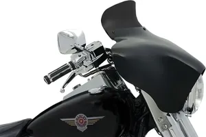 Parabrisas curvado estilo Batwing transparente para motocicleta Harley-Davidson Touring