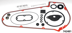 Kit de juntas, o-rings y retenes de aceite para primaria de aluminio Big Twin 4 marchas