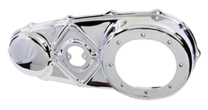 Tapa primaria de chapa negra para modelos antiguos de Harley-Davidson