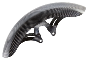 Guardabarros delantero Arlen Ness 19 Pro Sport en fibra de carbono negro
