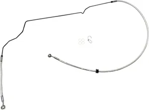 Latiguillo de freno delantero trenzado para motocicleta
