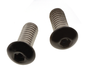 Tornillos de acero inoxidable negro para montaje de faro delantero de motocicleta