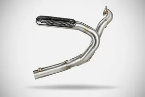 Colector de escape para motocicleta Pan America