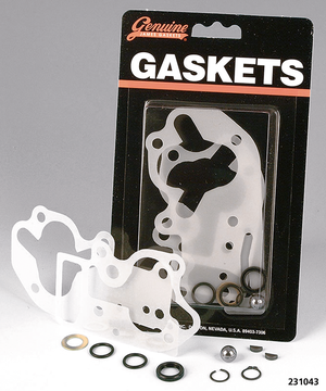 Kit de juntas retenes y tóricas para bomba de aceite Big Twin Twin Cam