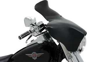 Parabrisas curvado estilo Batwing transparente para motocicleta Harley-Davidson