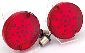 FX KITS DE LED'S PARA LA PUESTA AL DIA DE LOS INTERMITENTES - Diseño Galaxy, Rojo, Monofilamento — B-stock