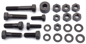 Kit de tornillos de escape Colony para motores Knucklehead y Panhead