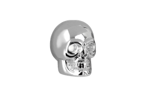Par de luces indicadores estilo calavera Cobalt Skull para motocicleta