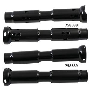Defensas para silenciosos Screamin' Eagle instalados en escape de motocicleta