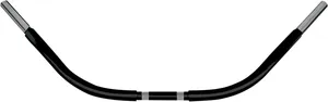 Manillar estilo chubby de 1-1/4 pulgadas acabado negro