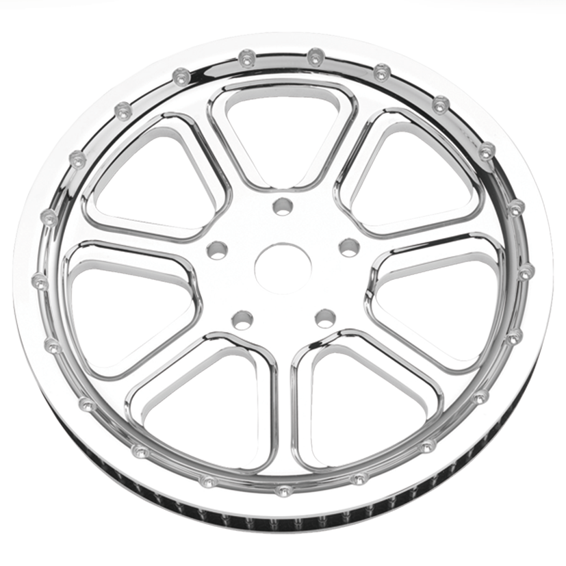 Polea Performance Machine metálica para motocicleta