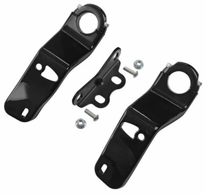 Carenado estilo ST negro para motocicletas Harley-Davidson FXLRST y FXRST