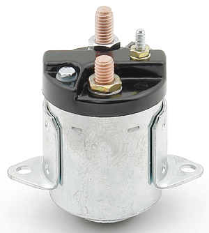 Par de solenoides de arranque metálicos para motocicleta