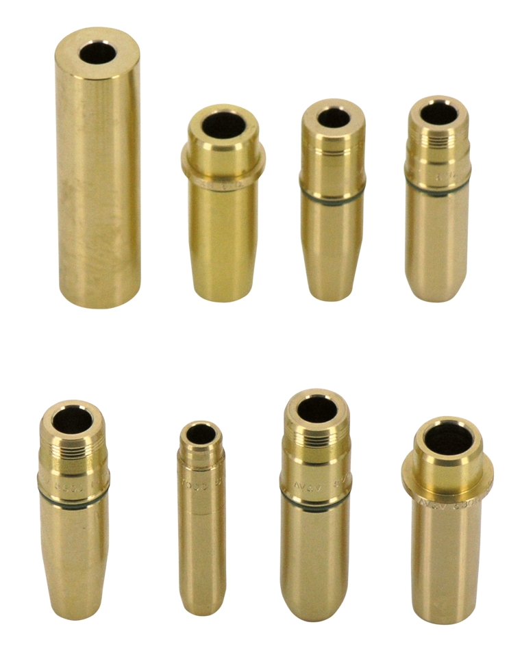 Guías de válvula de bronce manganeso AV&V Rendimiento Extremo