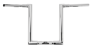 Manillar ape hanger Burly Fat Jason negro para Harley-Davidson Road Glide