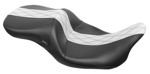 Asiento Le Pera Maverick Long Legs negro para motocicleta Harley Touring