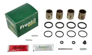 Superkit de reparación de pinza de freno con componentes internos visibles