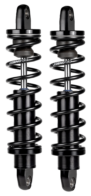 Amortiguador trasero Legend Suspension Revo negro con resorte