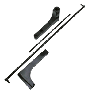 Extensiones de manillar cromadas de 6 pulgadas para motocicleta Harley-Davidson Sportster