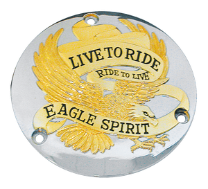 Tapa de inspección de embrague con diseño Eagle Spirit para primaria de motocicleta