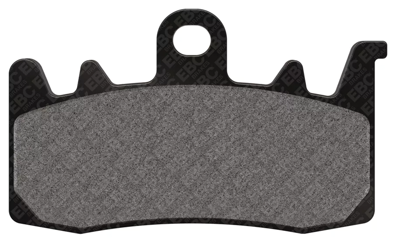 Pastillas de freno de disco EBC color negro para eje delantero de motocicleta