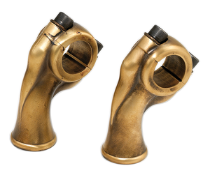 Par de torretas Deluxe de la marca Kustom Tech para montaje en motocicleta