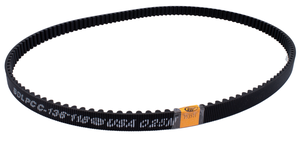 Par de correas de transmisión negras para motocicleta Harley-Davidson