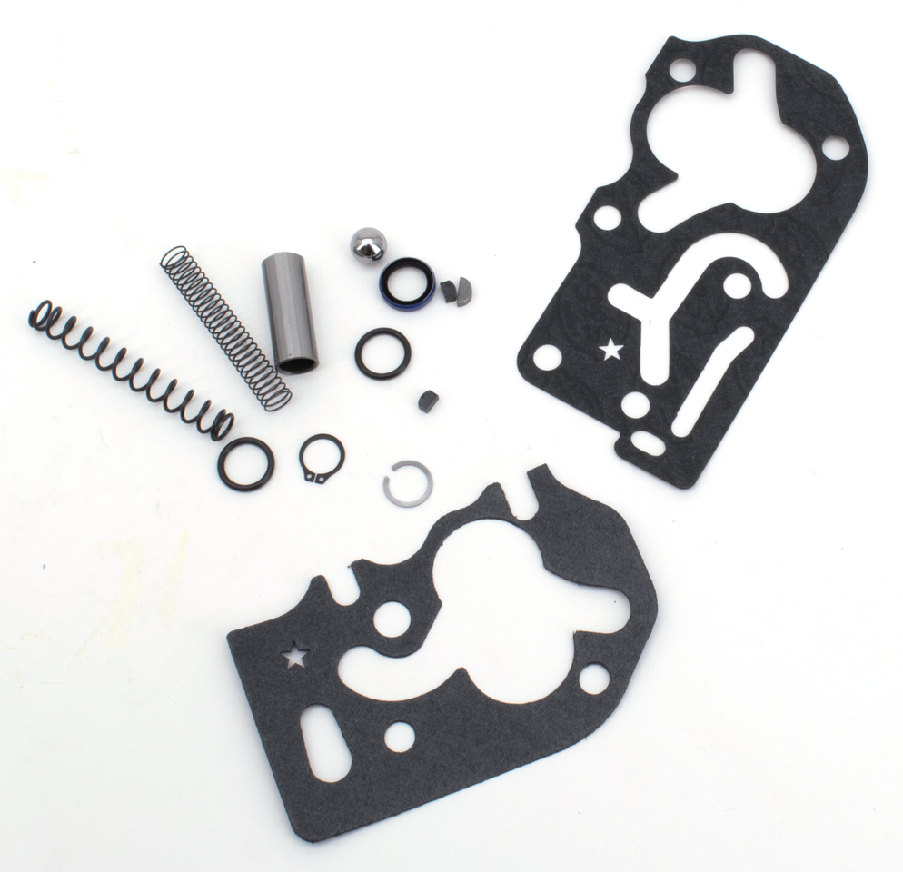 Juegos de juntas de bomba de aceite S&S y kits de reconstrucción para motores