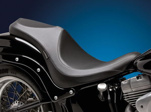 Asiento Le Pera Villain negro para motocicleta Harley-Davidson Softail