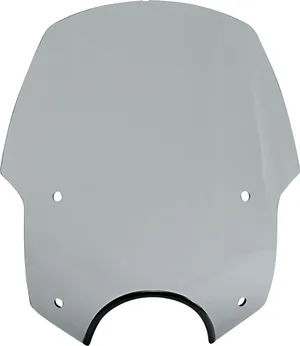 Protector de viento Alley Cat Sportshield instalado en manillar de Harley-Davidson Sportster