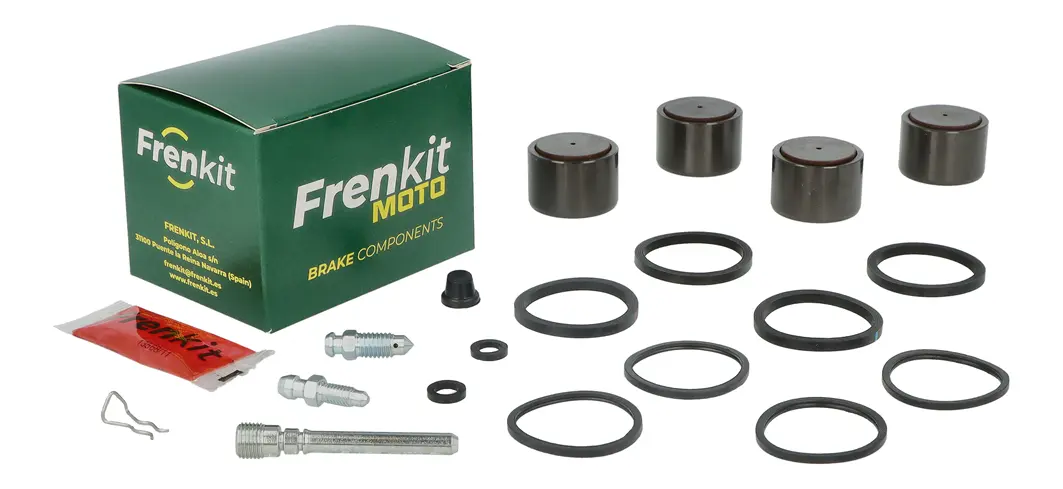 Superkit de reparación de pinza de freno con retenes y juntas de goma