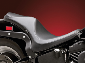 Asiento Le Pera Villain negro para motocicleta Harley-Davidson Softail