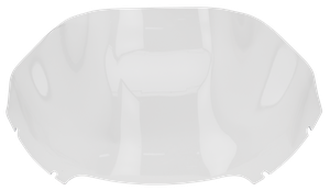 Parabrisas transparente para carenado Sharknose en motocicleta Harley-Davidson Touring
