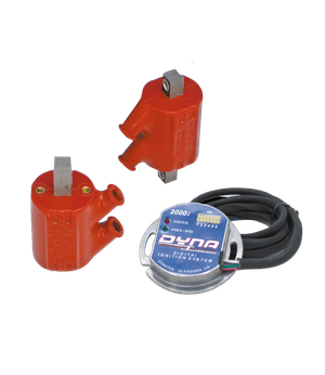 Módulo de encendido programable Dyna 2000IP con conectores eléctricos visibles