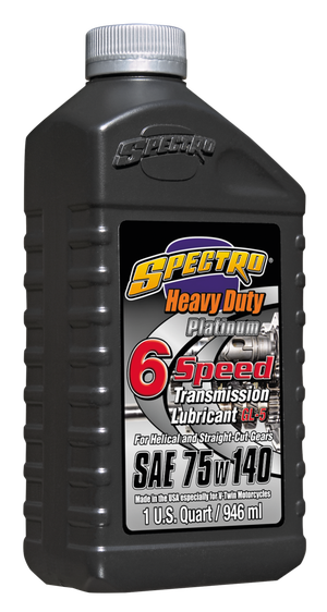 Envase de lubricante Spectro Platinum sintético para transmisiones de 6 marchas