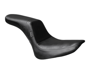 Asiento Le Pera 2-Up Daytona negro para motocicleta Softail