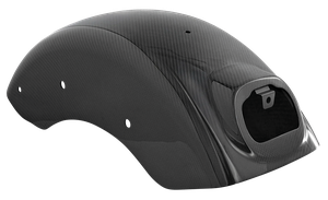 Guardabarros trasero de fibra de carbono Arlen Ness para Harley FXLR FXLRS FXLRST